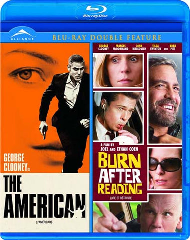 The American/Burn After Reading (Double Feature) (Bilingual) (Blu-ray) BLU-RAY Movie 