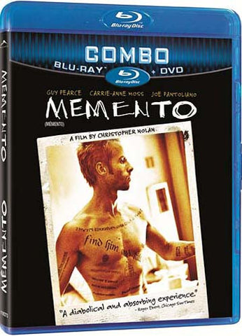Memento - DVD+Blu-ray Combo (Bilingual) (Blu-ray) BLU-RAY Movie 