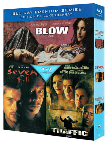 Blow / Traffic / Seven (Blu-ray) (Triple Feature) (Boxset) BLU-RAY Movie 