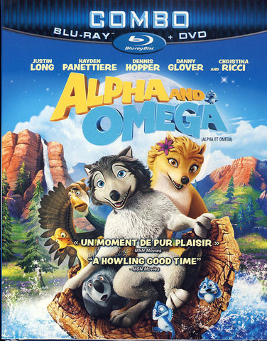 Alpha And Omega (DVD+Blu-ray+Digital Combo) (Bilingual) (Blu-ray) BLU-RAY Movie 