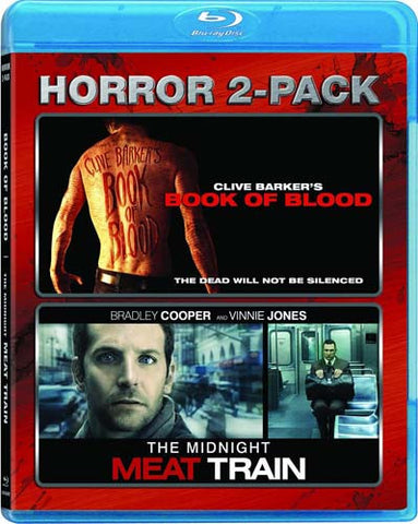 Book Of Blood (Clive Barker's) / Midnight Meat Train (Blu-ray) BLU-RAY Movie 