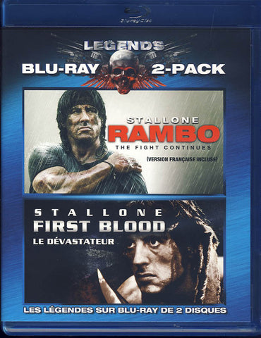 Rambo: The Fight Continues / Rambo - First Blood (Bilingual) (Blu-ray) BLU-RAY Movie 
