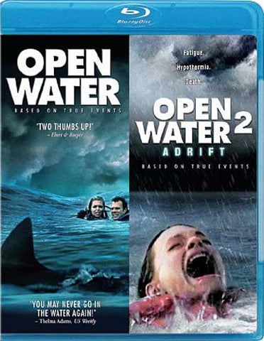 Open Water / Open Water 2: Adrift (Double Feature) (Blu-ray) BLU-RAY Movie 