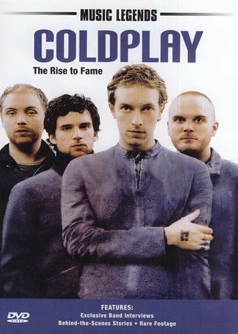 Music Legends - Coldplay (The Rise To Fame) DVD Movie 