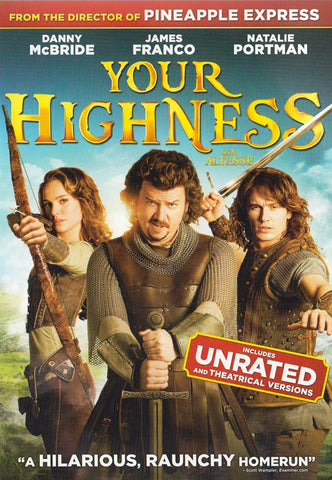 Your Highness (Unrated And Theatrical Versions) (Bilingual) DVD Movie 