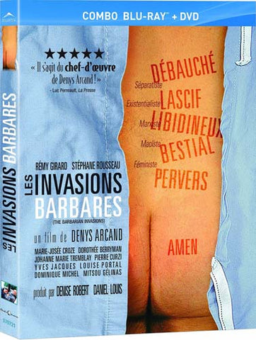 The Barbarian Invasions (DVD+Blu-ray Combo) (Blu-ray) BLU-RAY Movie 