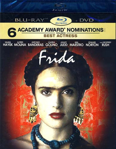 Frida (DVD+Blu-ray Combo) (Blu-ray) BLU-RAY Movie 