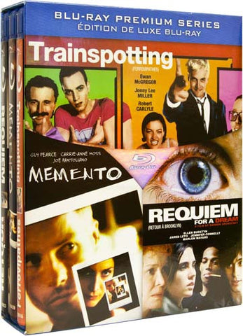 Trainspotting/Memento/Requiem for a Dream (Bilingual) (Blu-ray) (Boxset) BLU-RAY Movie 