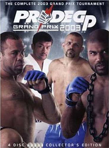 Pride GP - Grand Prix 2003 (Boxset) DVD Movie 