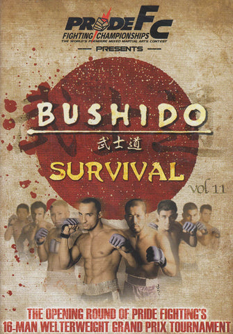 Pride FC - Bushido, Vol. 11 DVD Movie 