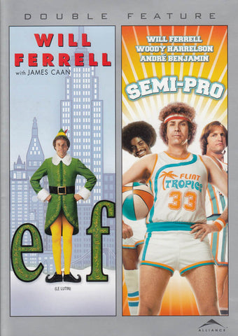Elf / Semi-Pro (Double Feature) (Bilingual) (Grey Cover) DVD Movie 