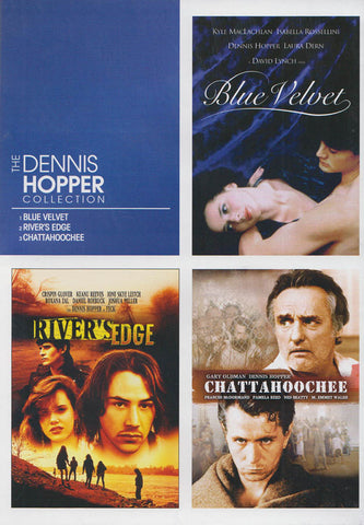 The Dennis Hopper Collection (Blue Velvet / River s Edge / Chattahoochee) DVD Movie 