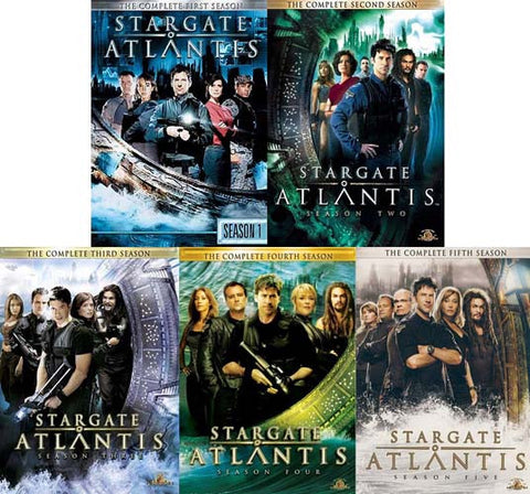 Stargate Atlantis: Seasons 1-5 (5 Pack) (Boxset) DVD Movie 