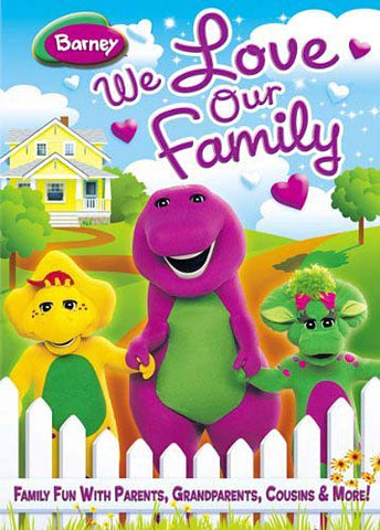 Barney - We Love Our Family DVD Movie 