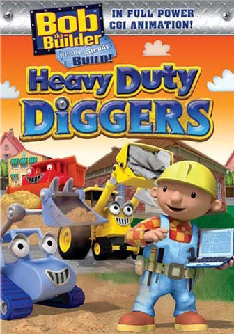 Bob The Builder - Heavy Duty Diggers DVD Movie 