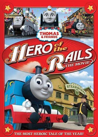 Thomas and Friends - Hero of the Rails (Bilingual) DVD Movie 