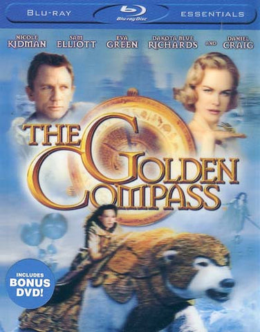 The Golden Compass w/ Bonus DVD (Blu-ray) (Slipcover) BLU-RAY Movie 