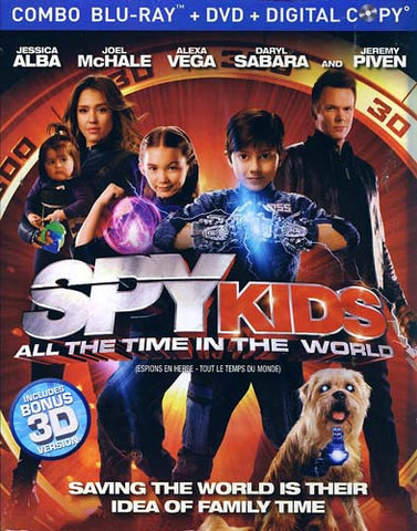 Spy Kids - All The Time In The World (DVD+Blu-ray+Digital Combo) (Blu-ray) (Slipcover) BLU-RAY Movie 