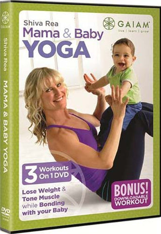 Shiva Rea Mama And Baby Yoga DVD Movie 
