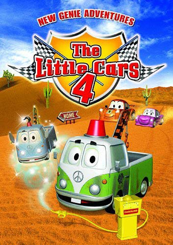 Little Cars 4: New Genie Adventures DVD Movie 