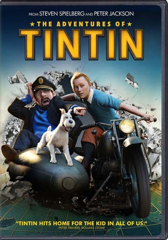 The Adventures of Tintin DVD Movie 