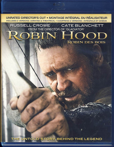 Robin Hood (Unrated Director s Cut Blu-ray/DVD Combo) (Blu-ray) (Bilingual) BLU-RAY Movie 
