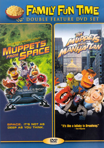 Muppets From Space and The Muppets Take Manhattan (Family Fun Time Double Feature) DVD Movie 