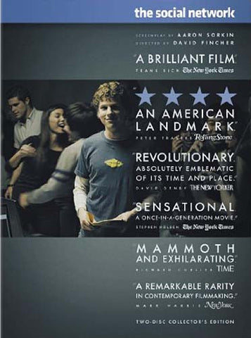 The Social Network (Two-Disc Collector s Edition) DVD Movie 