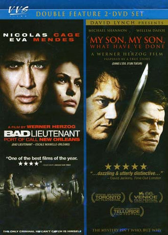 Bad Lieutenant - Port of Call New Orleans / My Son, My Son, What Have Ye Done DVD Movie 