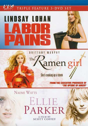 Labor Pains / The Ramen Girl / Ellie Parker (Triple Feature) (Keepcase) DVD Movie 