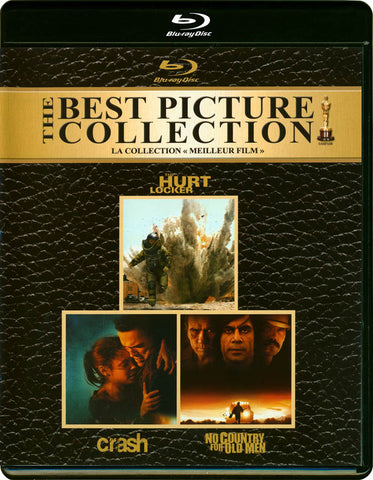 The Best Picture Collection (Crash / The Hurt Locker / No Country for Old Men) (Blu-ray) BLU-RAY Movie 
