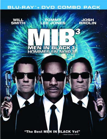 Men In Black 3 (Blu-ray + DVD Combo Pack)(bilingual)(Blu-ray) BLU-RAY Movie 