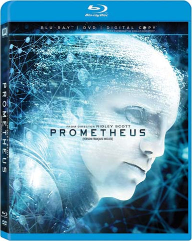 Prometheus (Blu-ray+DVD+Digital Copy) (Blu-ray) (Bilingual) BLU-RAY Movie 