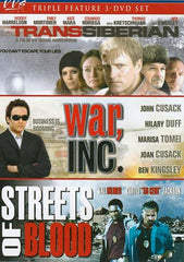 Transsiberian / War Inc. / Streets of Blood (Triple Feature) (Boxset)
