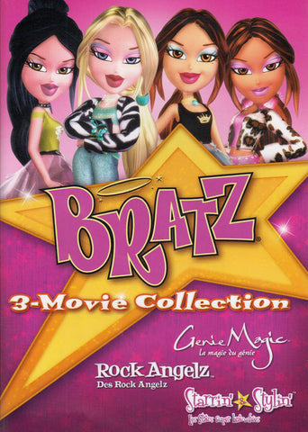 Bratz: 3-Movie Collection (Genie Magic / Rock Angelz / Starrin & Stylin) (Bilingual) DVD Movie 