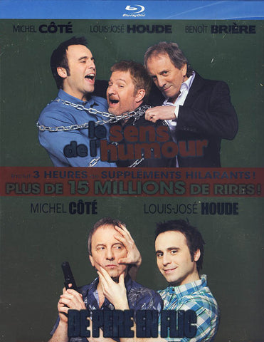 Le Sens De L'Humour /De Pere en Flic (Coffret Cote-Houde) (Blu-ray) BLU-RAY Movie 