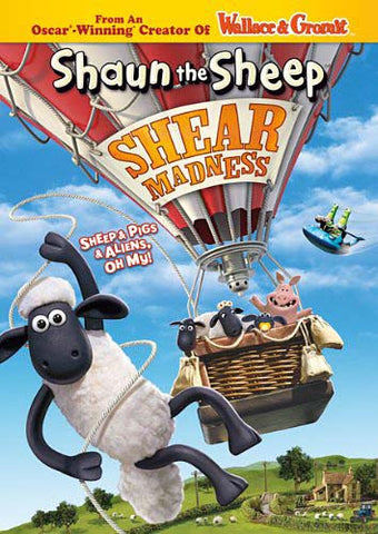 Shaun the Sheep - Shear Madness DVD Movie 