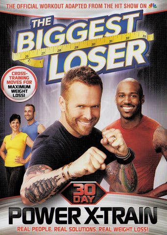 The Biggest Loser - 30 Day Power X-Train DVD Movie 