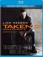 Taken 2 (Unrated Cut)(Blu-ray+DVD+Digital Copy) (Bilingual) (Blu-ray)