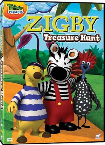 Zigby Treasure Hunt DVD Movie 