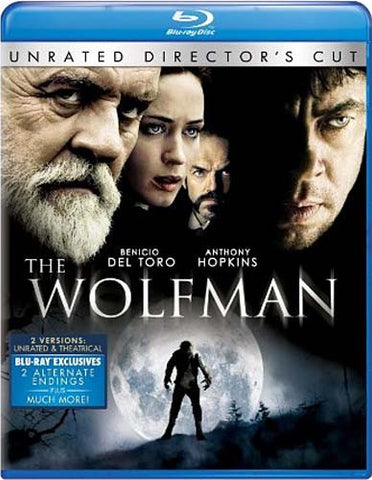 The Wolfman (Two-Disc Unrated Director's Cut) (Blu-ray) BLU-RAY Movie 