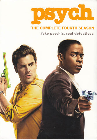 Psych - The Complete Season 4 (Boxset) DVD Movie 