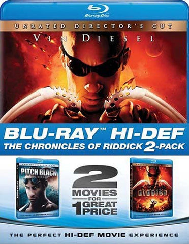 Chronicles of Riddick & Pitch Black (Blu-ray) (Boxset) BLU-RAY Movie 