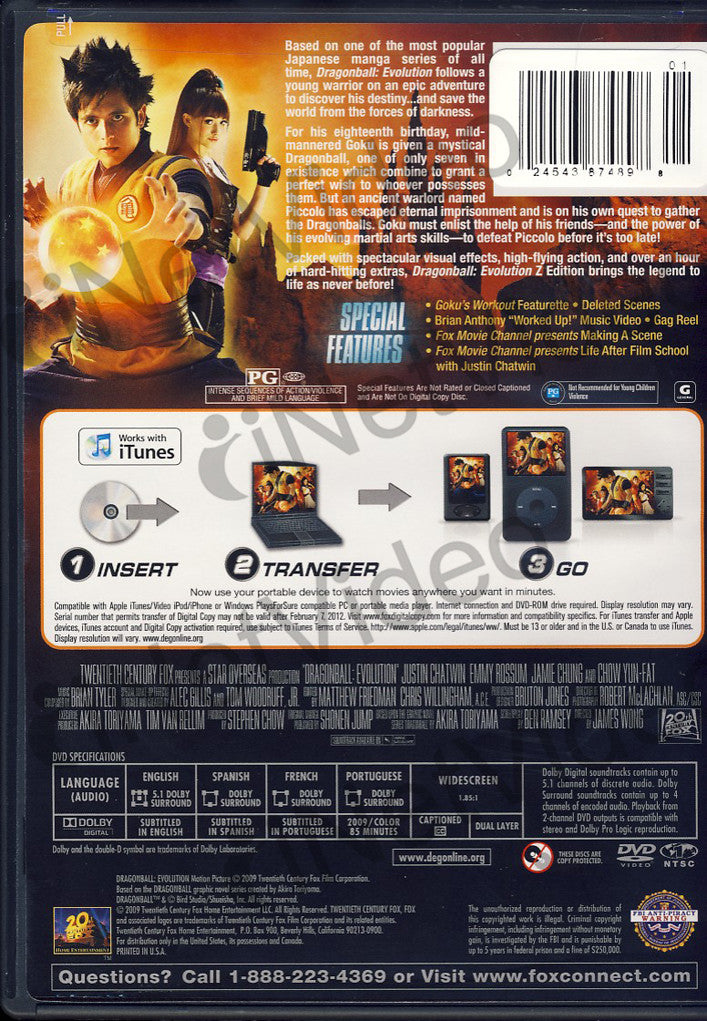 Dragonball: Evolution, Full Movie