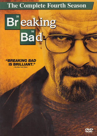 Breaking Bad: The Complete Fourth Season (Boxset) DVD Movie 