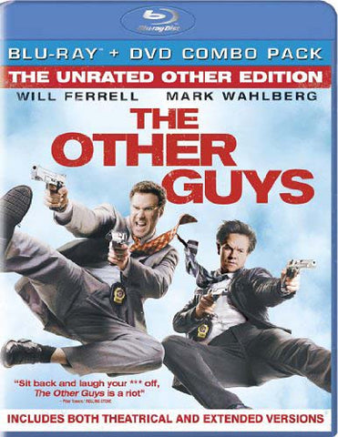 The Other Guys (Two-Disc Unrated Other Edition Blu-ray/DVD Combo) (Blu-ray) BLU-RAY Movie 