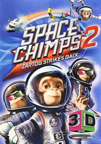 Space Chimps 2 - Zartog Strikes Back (3D) DVD Movie 