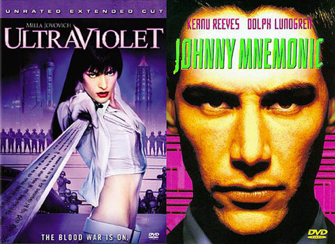 Ultraviolet (Unrated, Extended Cut) / Johnny Mnemonic (2 Pack) (Boxset) DVD Movie 