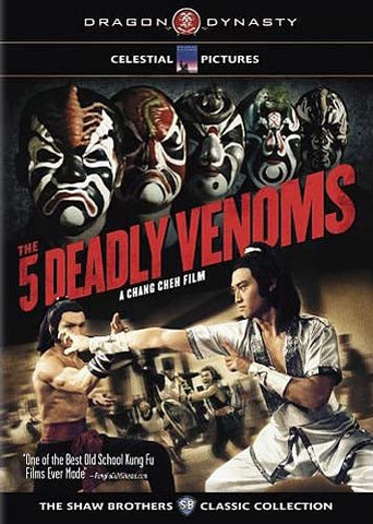 The 5 (Five) Deadly Venoms DVD Movie 