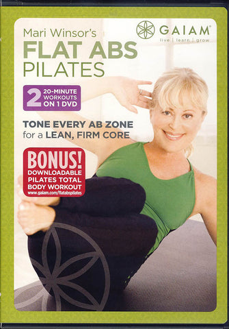 Mari Winsor's Flat Abs Pilates DVD Movie 